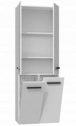 Topeshop NEL 2K DD BIEL bathroom storage cabinet White