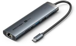 Vention USB-C 8-in-1 4K 60Hz 100W docking station
