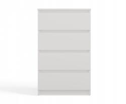  M4/60 Malwa Chest Of Drawers 4 Drawers White Comoda