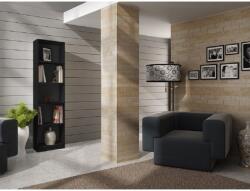 Topeshop R40 CZERŃ office bookcase Raft