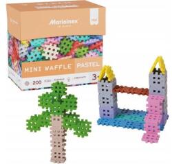 Marioinex Mini Waffle building blocks, 200 pieces in pastel colours