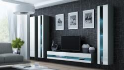  Cama Shelf unit VIGO NEW 180/40/30 grey/white gloss Raft