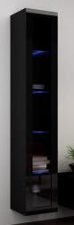  Cama Glass-case VIGO '180' 180/40/30 black/black gloss Bufet