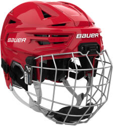 BAUER Cască de hochei RE-AKT 155 Combo Red Youth