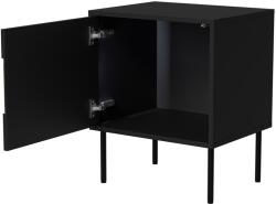  Cama INSERTO bedside cabinet, 2 pcs, 50x40x61.5 cm, black + LED