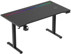 Huzaro Hero 8.7 RGB Electric Gaming Desk - Black