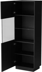  Cama LIVERTI display cabinet 59.5x42x178 black Bufet