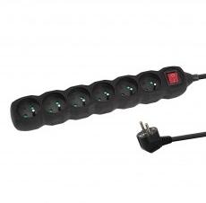 Esperanza ELK218K power extension 3 m 6 AC outlet(s) Indoor Black