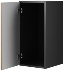  Cama full storage cabinet ROCO RO3 75/37/39 white/black/white Raft