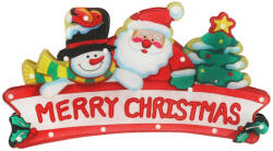 LED karácsonyi függőlámpák Merry Christmas dekoráció 45cm (KX4354)