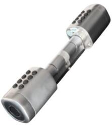 Smartpass Yala smart cilindru SEATTLE Plus D 65 mm, amprenta/PIN/RFID/Bluetooth/WiFi, finisaj argintiu, SMP-SEATTLE-PLUS-D-1TT-65-SI (SMP-SEATTLE-PLUS-D-1TT-65-SI)