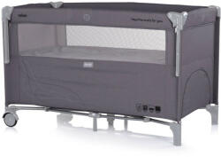 Chipolino Relax multifunkciós utazóágy - charcoal linen - pepita - 34 990 Ft