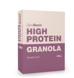 GymBeam Granola proteică 400 g fructe de pădure