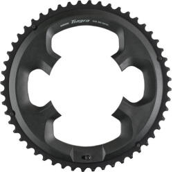 Shimano Tiagra FC-4700 országúti első lánckerék, 52T, 2x10s, 4x110 mm (aszimmetrikus), alu-műanyag, fekete