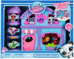Littlest Pet Shop Set de joaca cu 2 figurine, Littlest Pet Shop, 20 accesorii Figurina