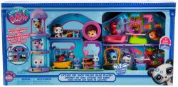 Littlest Pet Shop Set 4 figurine si 20 accesorii, Littlest Pet Shop, Deluxe Playset Figurina