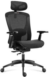 Huzaro Combat 7.3 ergonomikus hálós gamer szék, fekete