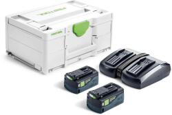 Festool Energia-set SYS 18V 2xHP5, 0/TCL6DUO (578679) - maxtool