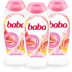 Baba tusfürdő pink limonádé grapefruit és gyömbér (3x400 ml)