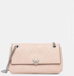 Tory Burch keresztpántos táska női bőr Charlie - bézs Univerzális méret - answear - 192 990 Ft