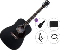 Pasadena PD-200E Premium SET Black Chitară electro-acustică Dreadnought