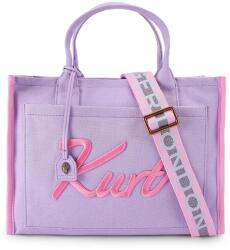Kurt Geiger London női vászontáska Kurt Tote - lila Univerzális méret