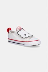 Converse CHUCK TAYLOR ALL STAR 2V HELLO KITTY gyerek teniszcipő - fehér 20 - answear - 16 990 Ft