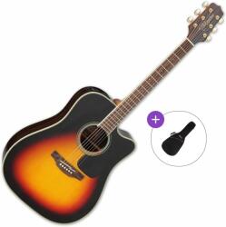 Takamine GD51CE Basic SET Brown Sunburst Chitară electro-acustică Dreadnought