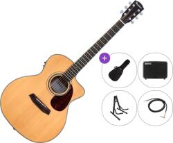Pasadena PGC-200E Premium SET Natural Chitară electro-acustică Jumbo
