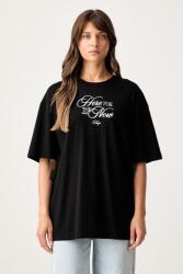 HUGO Blue tricou pentru femei din bumbac Oversized Tee_B_15 9BY2-TSDZWS_99X (50566578)