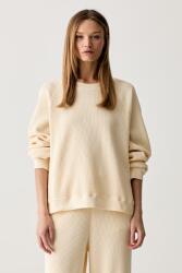 American Vintage oversize melegítőfelső női pamut - bézs M/L