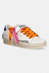 Crime London SK8 DELUXE női bőr sportcipő - fehér Női 35