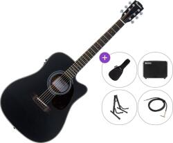 Pasadena PDC-200E Premium SET Black Chitară electro-acustică Dreadnought