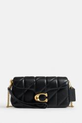 Coach keresztpántos táska női bőr Quilted Tabby Chain Crossbody 19 - fekete Univerzális méret