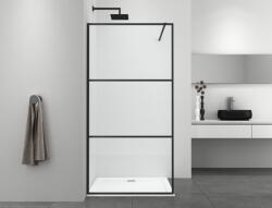 Sanotechnik SMART zuhanyfal, 115 cm, fekete (AC115B) - home36 - 49 900 Ft