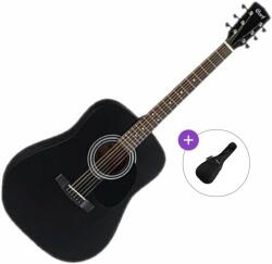 Cort AD810E Basic SET Negru Satinat Chitară electro-acustică Dreadnought