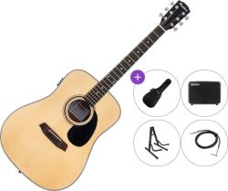 Pasadena PD-100E Premium SET Natural Chitară electro-acustică Dreadnought
