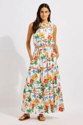 Seafolly lenvászonnal Tiered - többszínű XS
