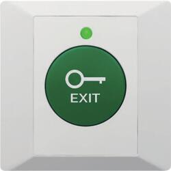 CSAccess Buton de iesire din plastic, profil ingust, LED, buzzer CSB-86G-LED (CSB-86G-LED) - shopbgs