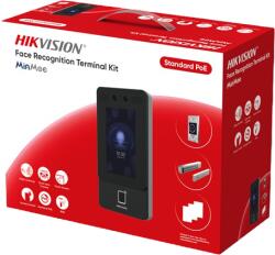 Hikvision Kit terminal control acces TCP/IP cu Recunoastere faciala, Amprenta, Card Mifare, 2MP, WiFi, PoE - HIKVISION DS-KAS342 (DS-KAS342) - shopbgs