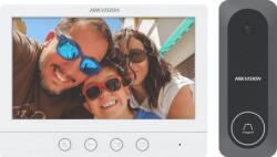 Hikvision Kit videointerfon analogic, ecran 7', conectare 4 fire pentru 1 familie, IR - HIKVISION DS-KIS212 (DS-KIS212)