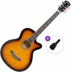 Pasadena SG026C 38 EQ Basic SET Vintage Sunburst Chitară electro-acustică Jumbo