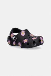 Crocs gyerek szandál CLASSIC FLOWER CLOG T - fekete 27/28