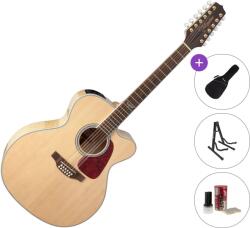 Takamine GJ72CE-12 Standard SET Natural Chitară electro-acustică cu 12 corzi