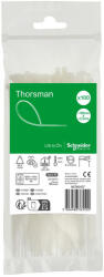 Schneider Electric THORSMAN Kábelkötegelő, 160x2.5mm, színtelen (100 db) (IMT46407) (IMT46407)