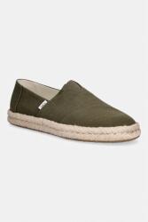 Toms espadrilles férfi ALPARGATA ROPE 2.0 - zöld Férfi 45