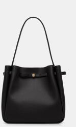 Tory Burch vászontáska női bőr Romy - fekete Univerzális méret