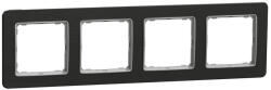 Schneider Electric SEDNA ELEMENTS Négyes keret, univerzális, szálcsiszolt titánium (SDD372804U) (SDD372804U)