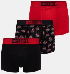 Diesel férfi boxeralsó DAMIEN-GFT 3-as csomag - piros XXL