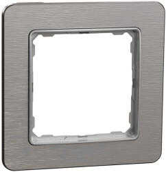 Schneider Electric SEDNA ELEMENTS Egyes keret, szálcsiszolt alumínium (SDD370801U) (SDD370801U)